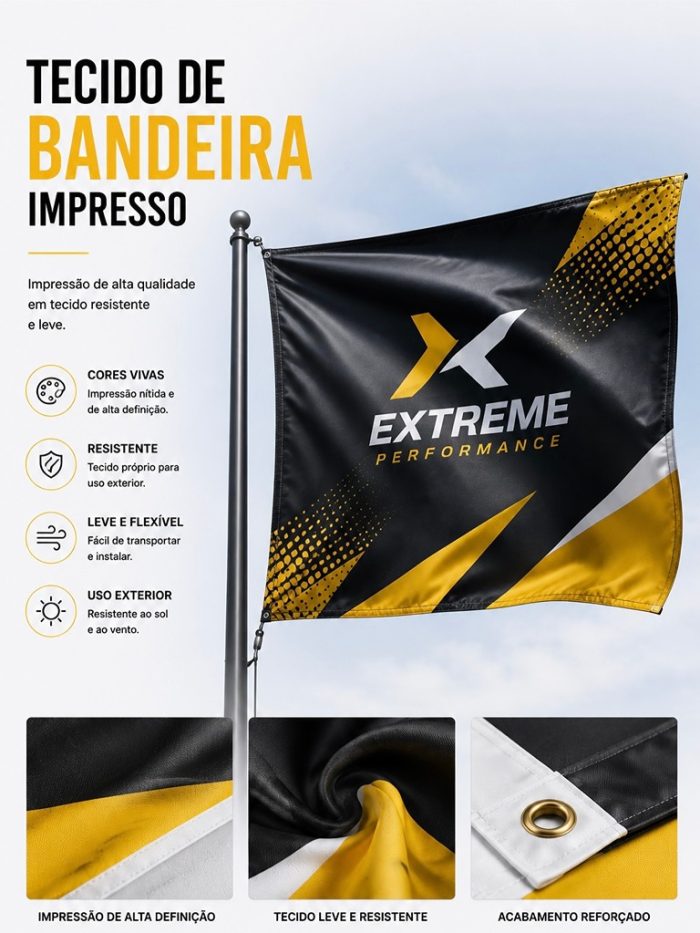 Tecido de bandeira
